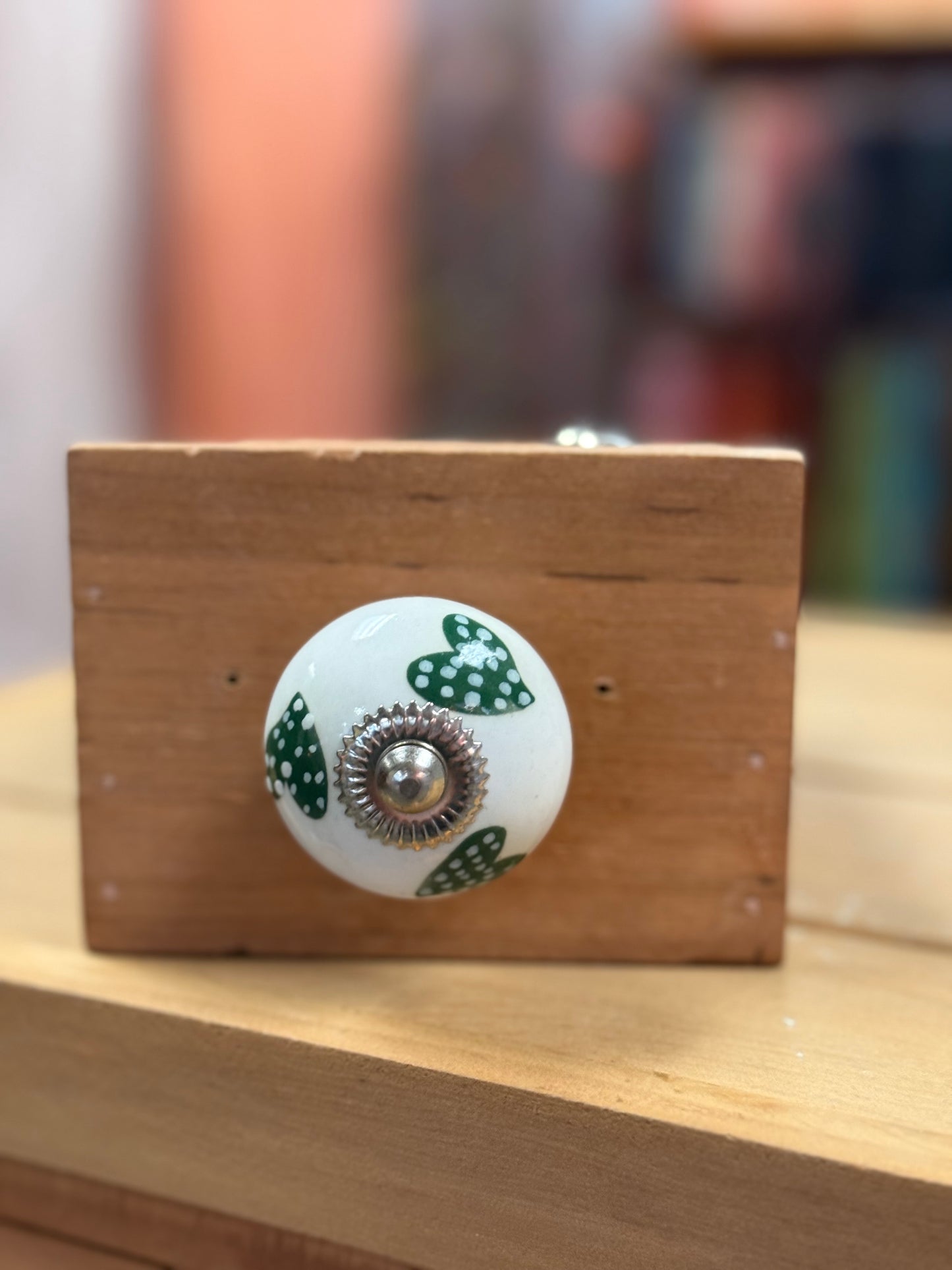 Ceramic Knob White