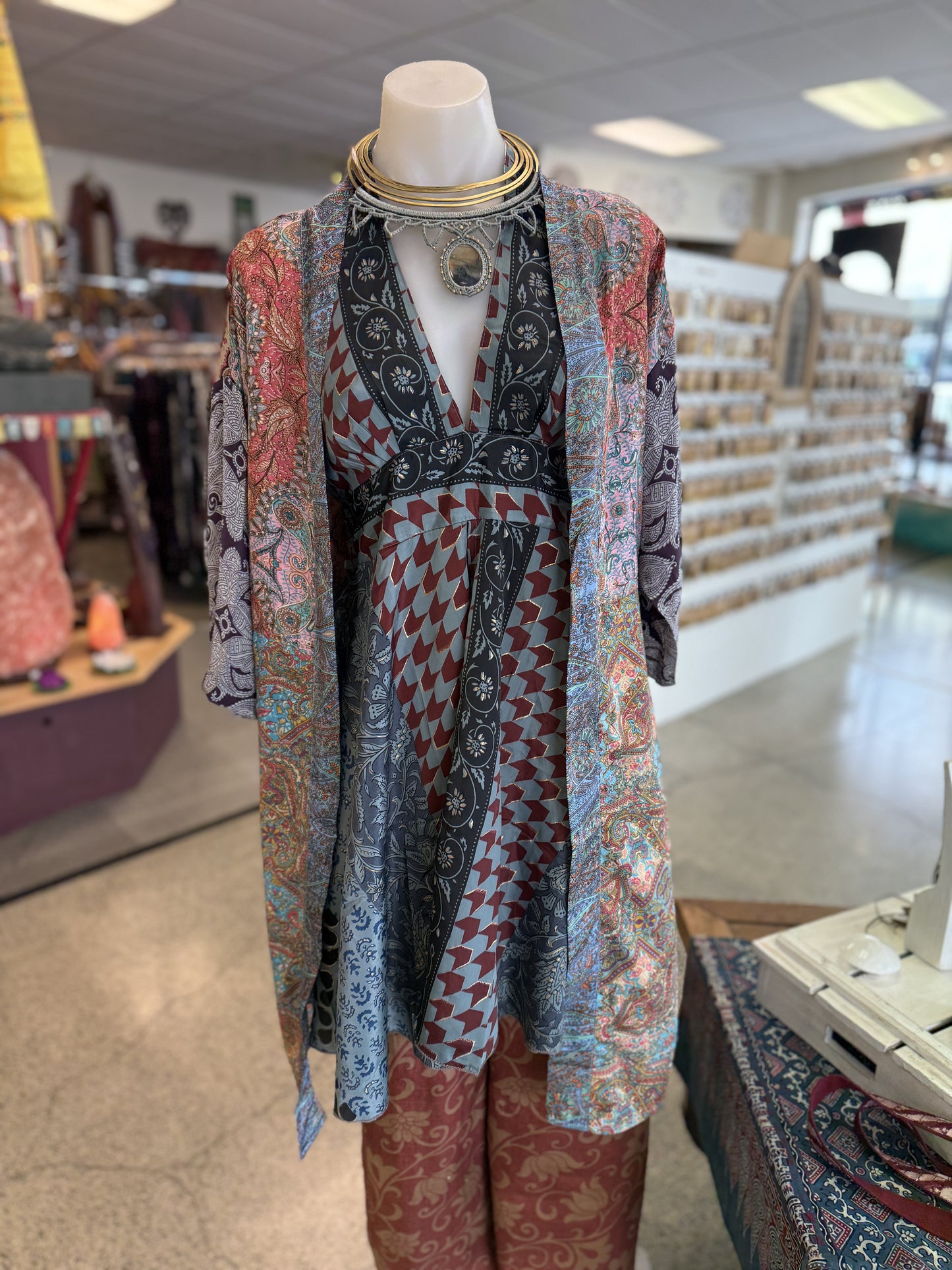 Silky Kimono Mid