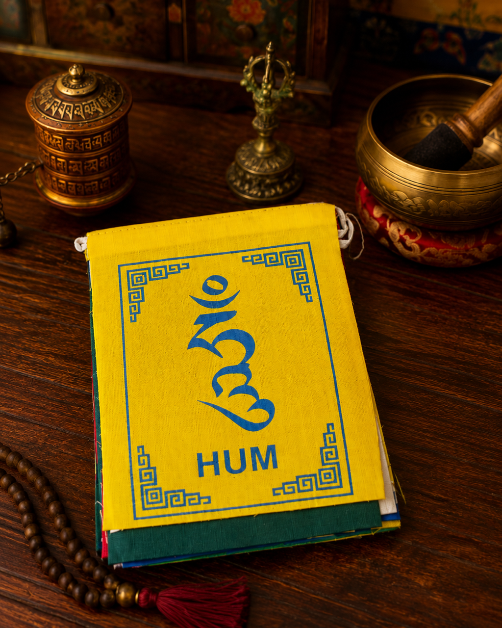 Ohm Mantra Flags