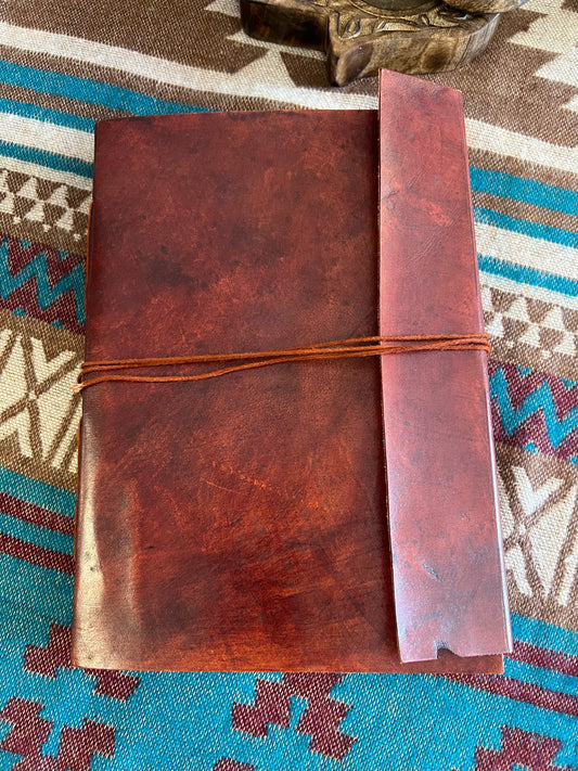 Leather Notebook Plain