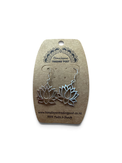 Sterling Silver Earrings Med