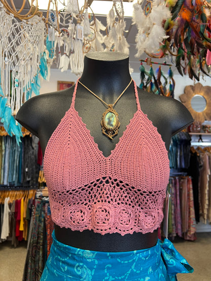 Lucy Crochet Top