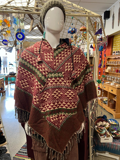 Diamond Toosha Jaal Poncho