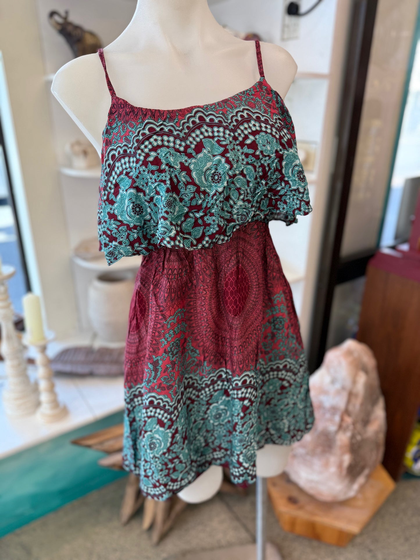 Frill Dress Short