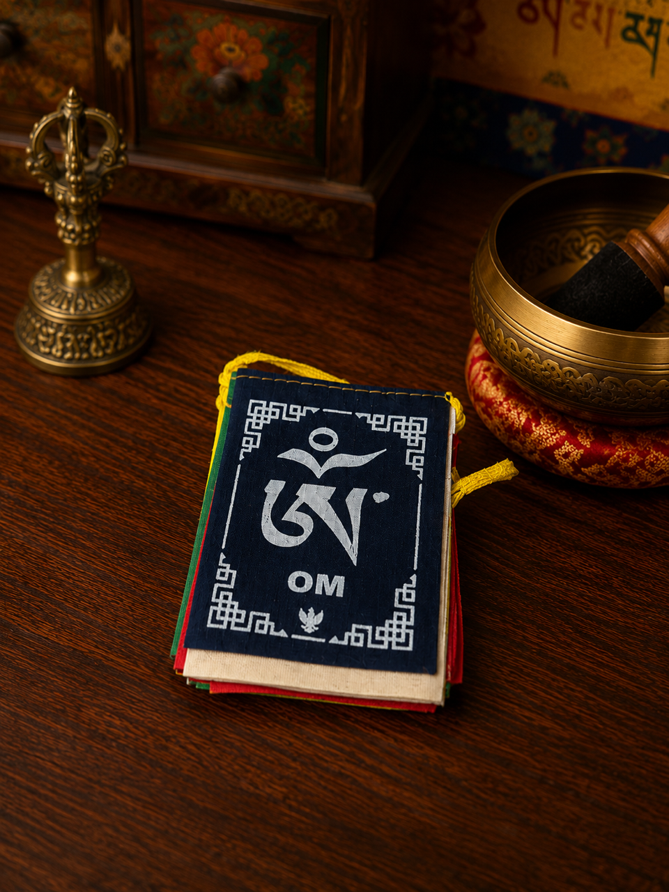 Ohm Mantra Flags