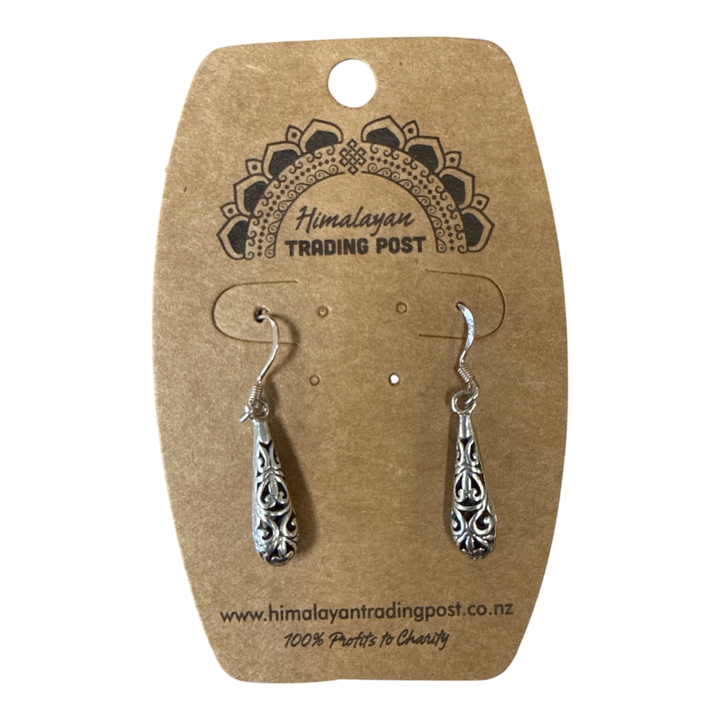 Sterling Silver Earrings Lge