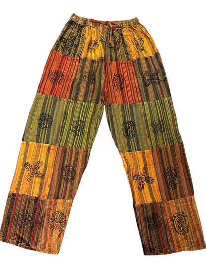 Motif Patch Pant