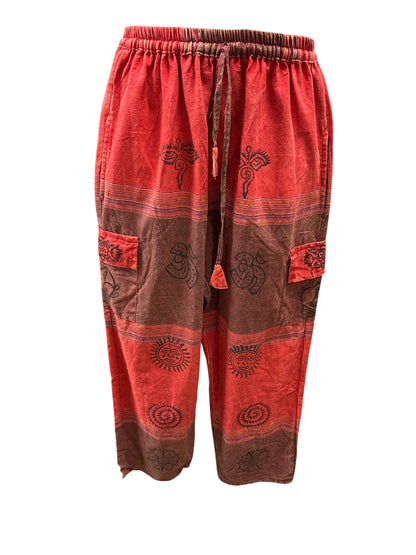 Om Motif Pants