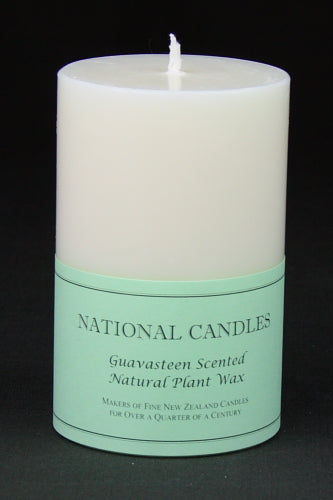 Crystal Scented Pillar Candle