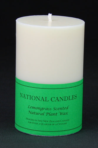 Crystal Scented Pillar Candle