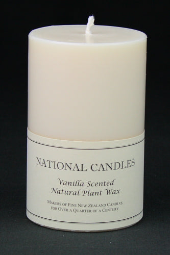 Crystal Scented Pillar Candle