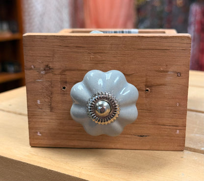 Ceramic Knob Grey
