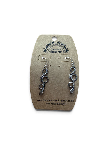 Sterling Silver Earrings Med
