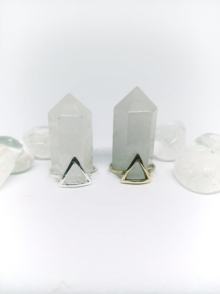 Cut Triangle Ring