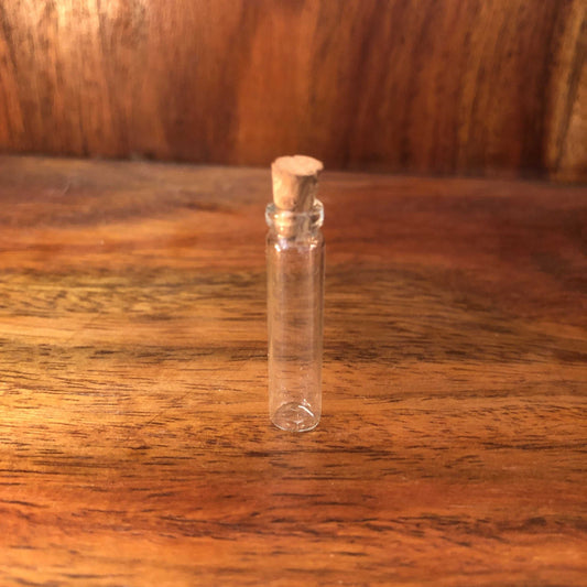 Vial Glass Bottle - Long
