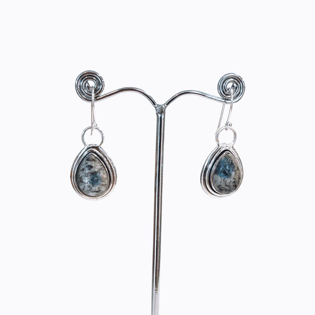 Skardu K2 Jasper Teardrop Earrings