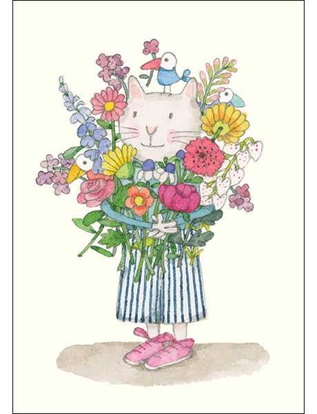 Cat Bouquet - Gift Tag