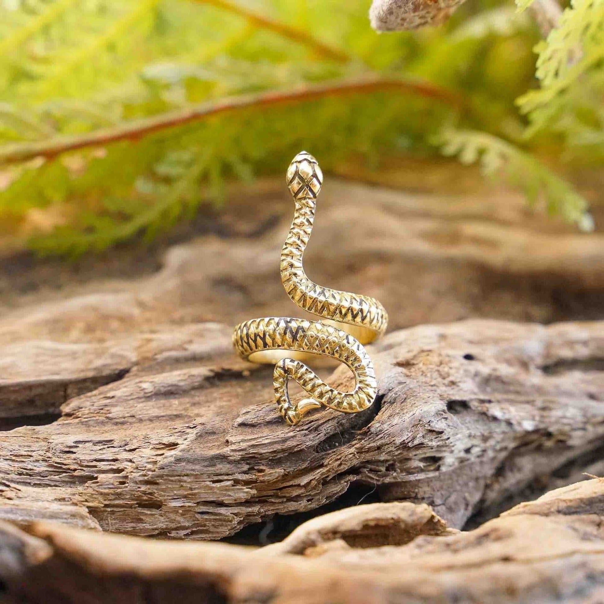 Snake Goddess Ring