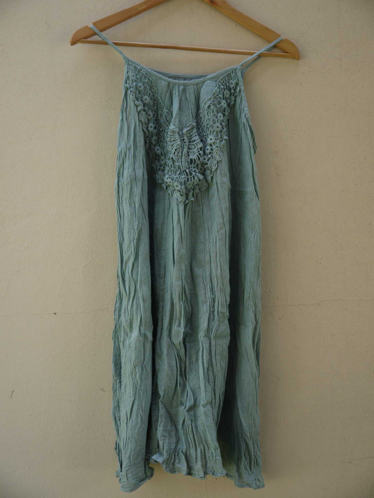 Lace Top A-line Dress