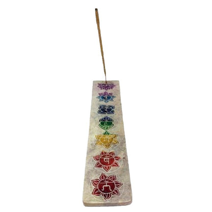 Chakra Soapstone Incense Burner