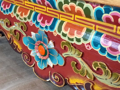 Tibetan Hand Craved Altar Table