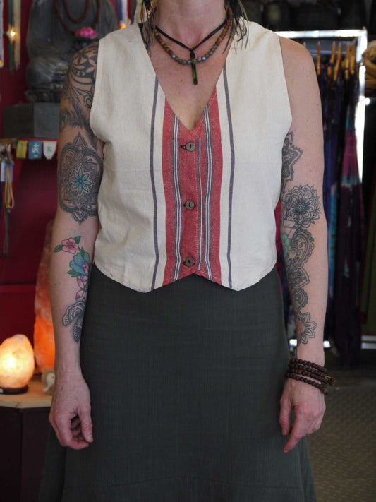 Pinstripe Waistcoat