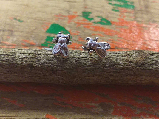 Sterling Fly Studs