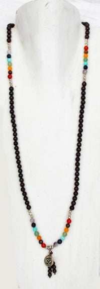 Garnet Chakra Mala Necklace
