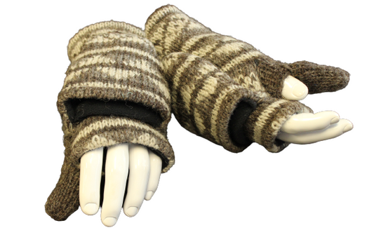 Jacquard Hunter Mittens