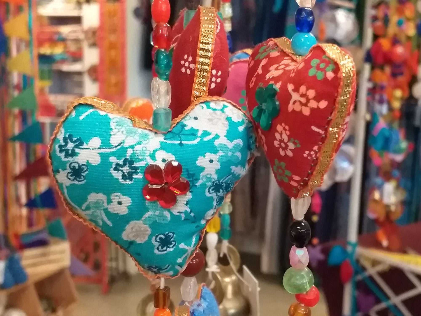 Fabric Heart String