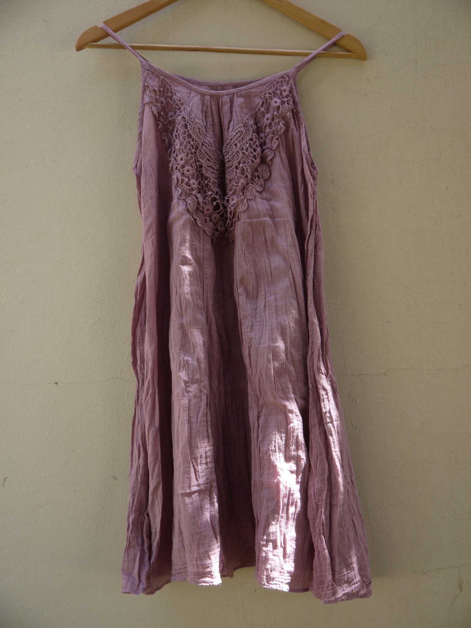 Lace Top A-line Dress