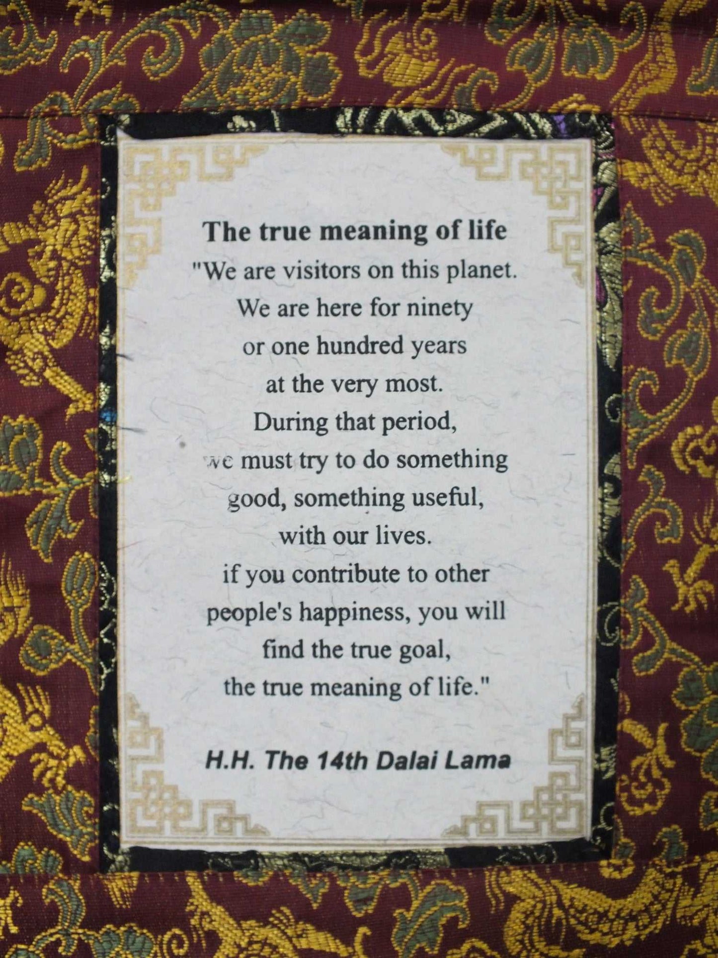 Dalai Lama Thanka