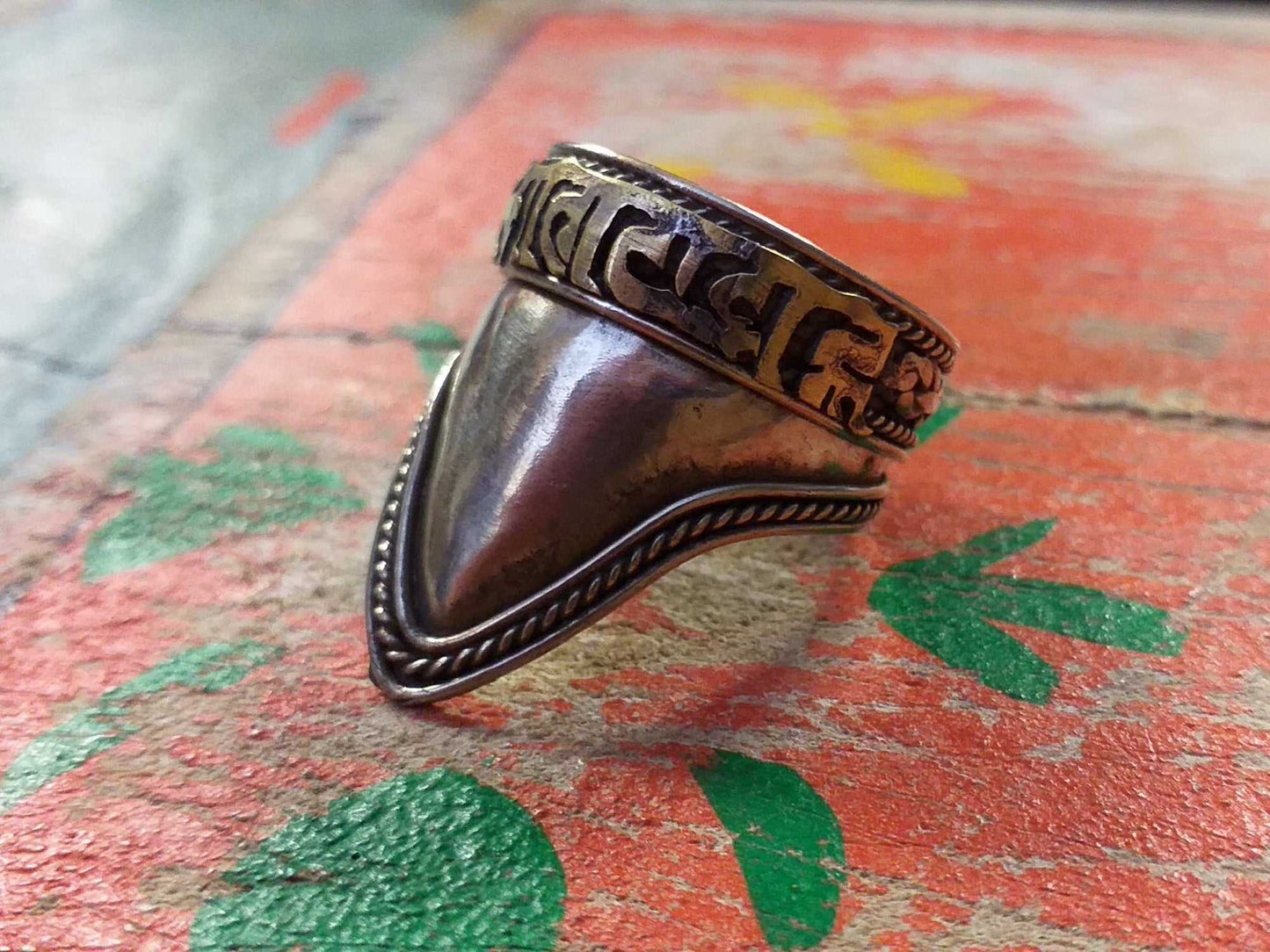 Shield Mantra Ring