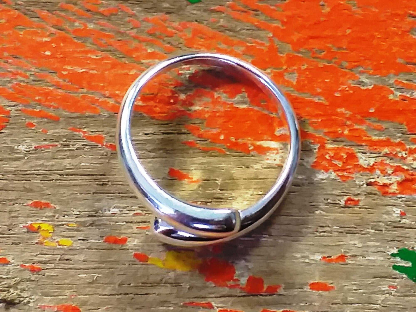 Sterling Overlap Ring