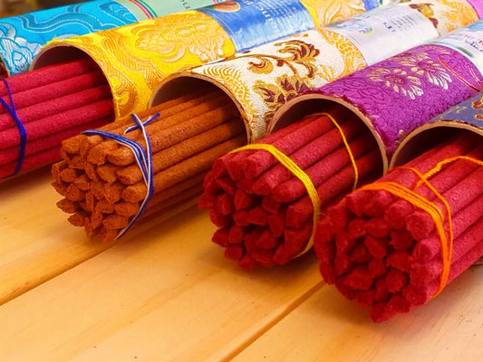 Tibetan Brocade Incense