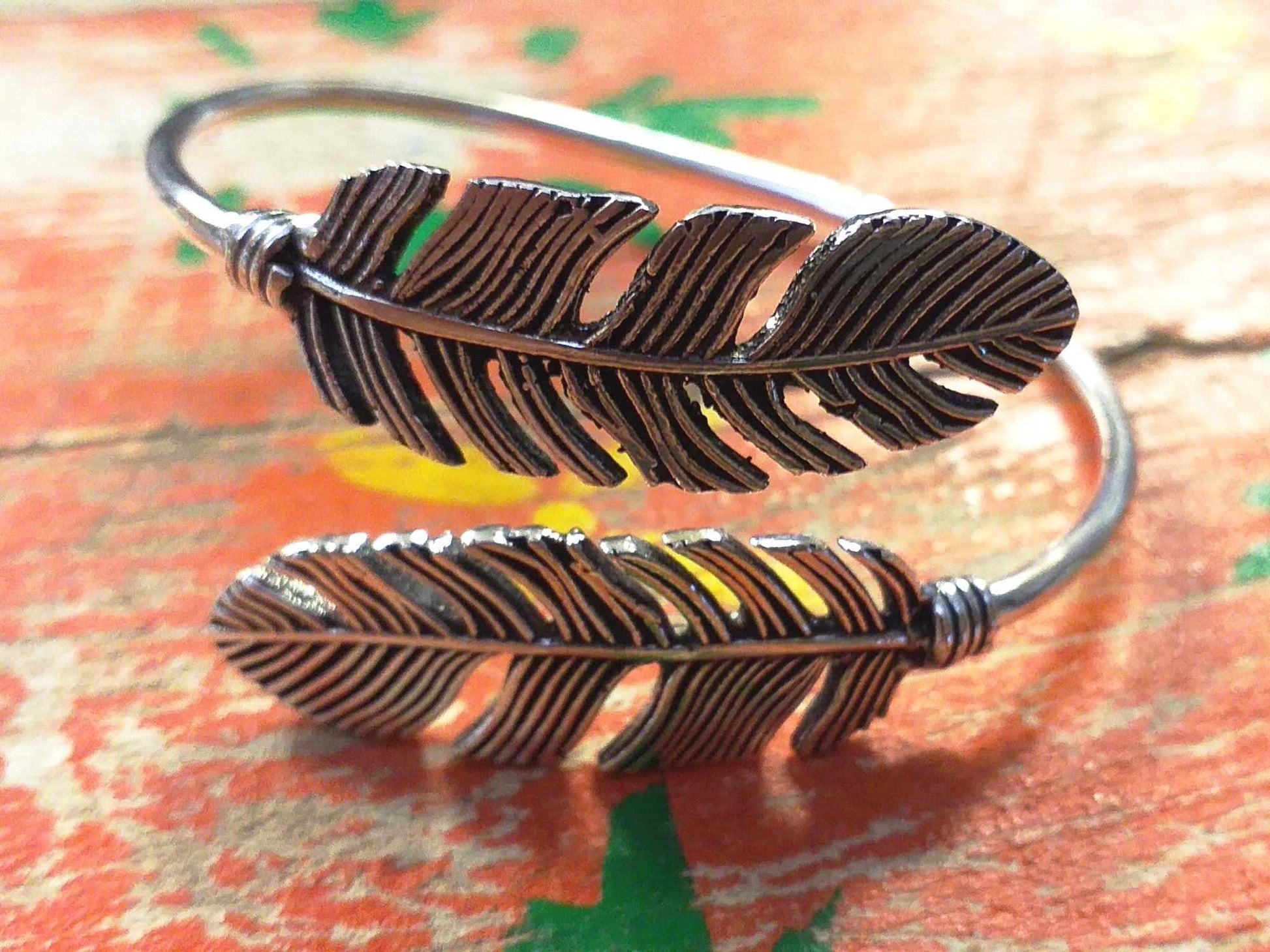 Two Feather Bangle