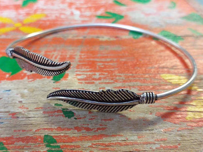 Two Fine Feather Bangle